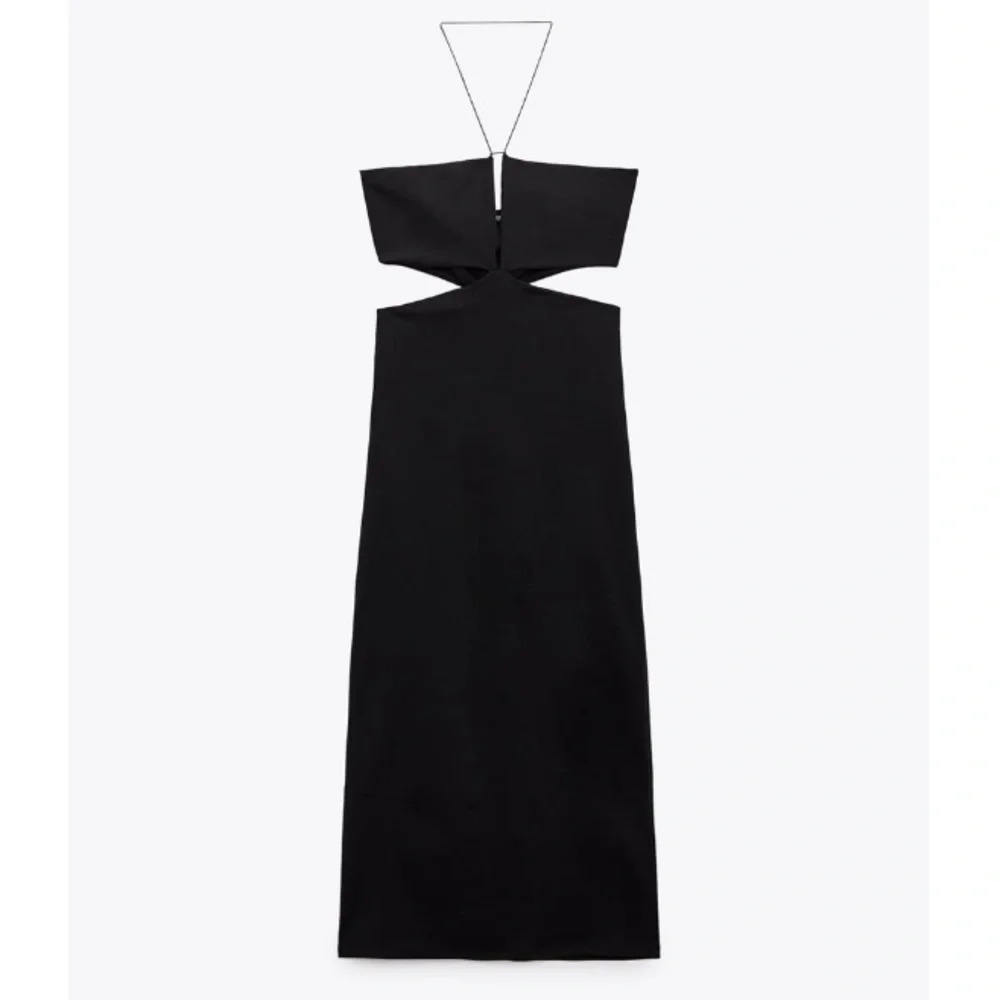 NEW! Zara Black Cutout Dress - Picture 5 of 10